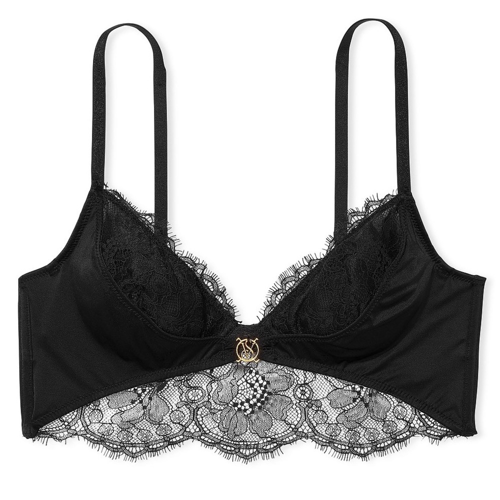 VICTORIA'S SECRET VS *NWT* Very Sexy So Obsessed Unlined Corset Top Black XS